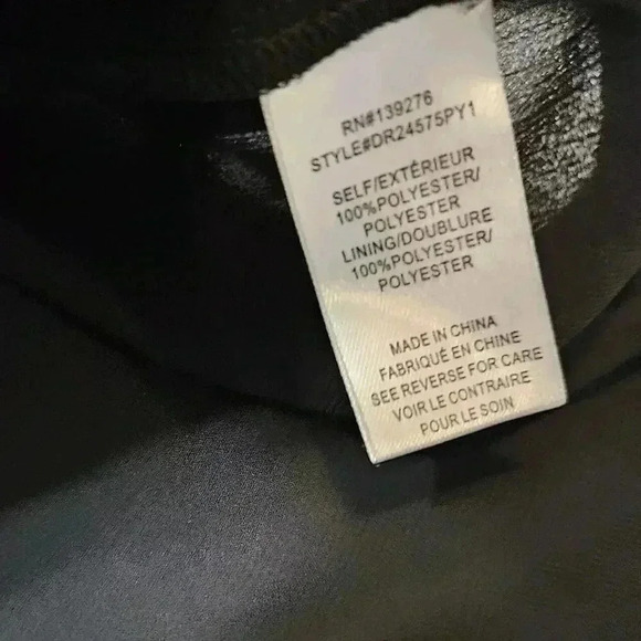 Nordstrom Rack DR2 Long balloon Sleeve Blouse Top sheer lined Size Medium NWT - Picture 4 of 11